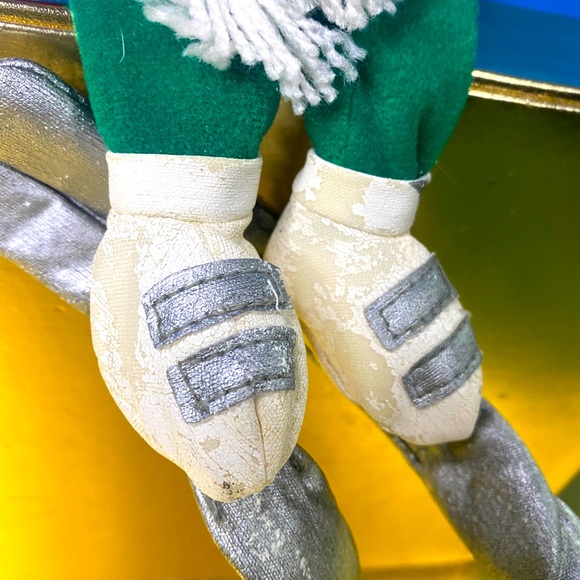 DISNEY STORE EXCLUSIVE 1990’s CHRISTMAS HOLIDAY SKI MICKEY BEAN BAG PLUSH w/TAG - Picture 12 of 13